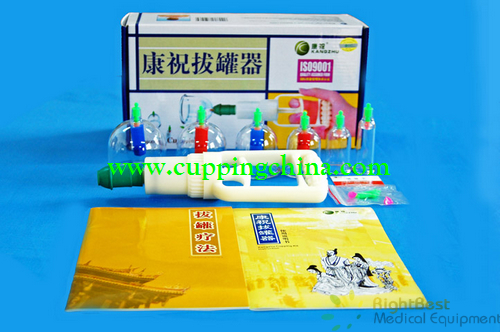 KangZhu Vacuum Cupping Apparatus Set 6 Cups