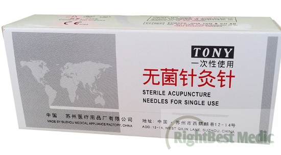 Tony sterile acupuncture needles for single use