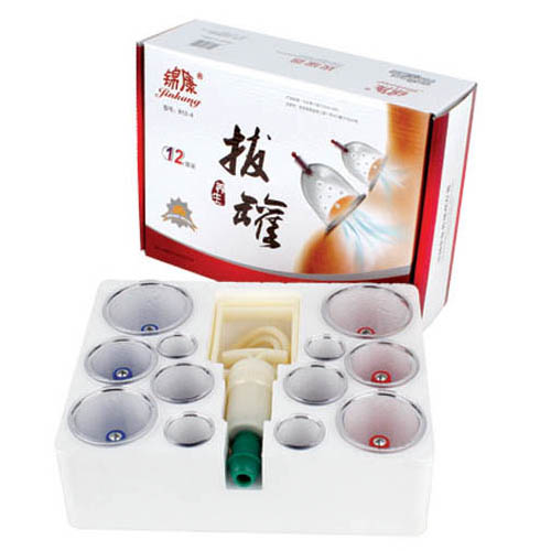 Jinkang Vacuum Cupping Set 12 Cups new packing