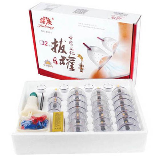 Jinkang Vacuum Cupping Set 32 Cups new packing