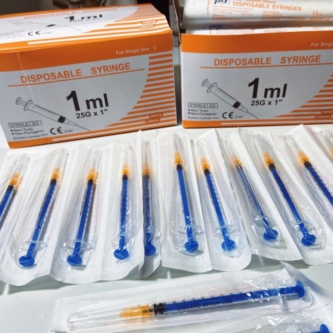 Coronavirus Sterile Disposable Syringe 1ml