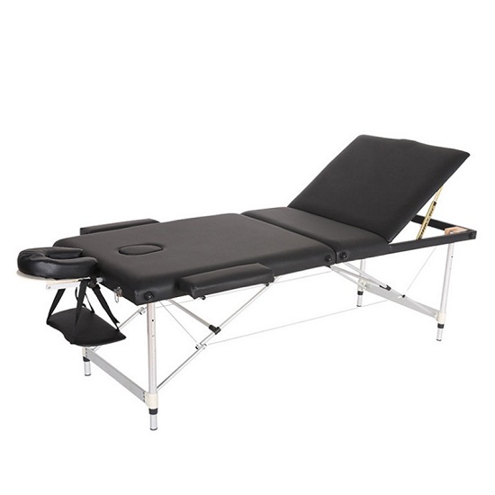 Aluminum 3 Folding Massage Table For SPA