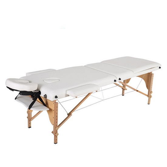 3 Folding Wooden Portable Massage Table For SPA