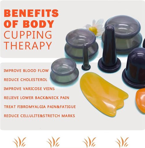 Traditional Silicones Cupping Sets