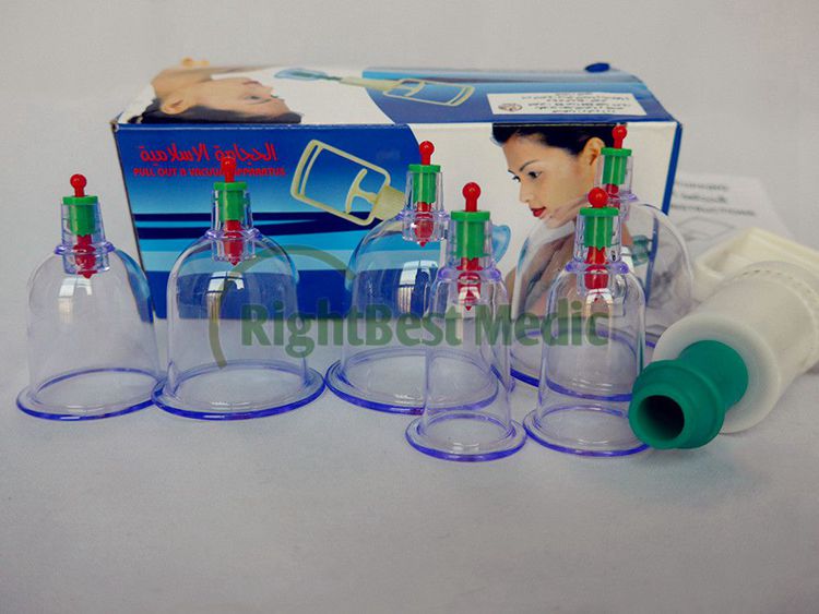 vacuum cupping sets 6 cups